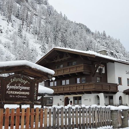 Lehnhof Lägenhet Längenfeld Exteriör bild